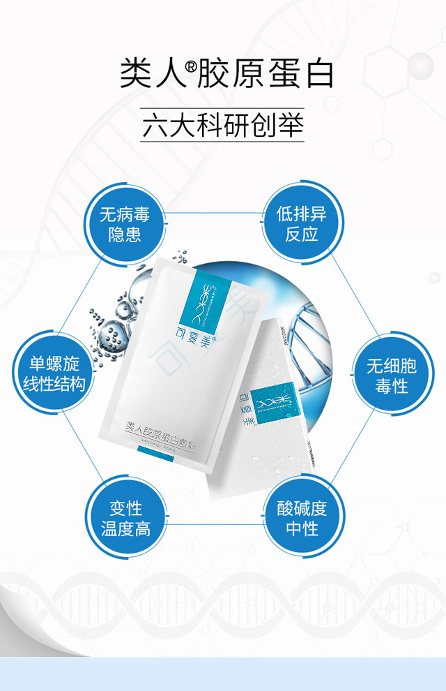 可复美类人胶原蛋白医用面膜
